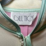 Vintage Bill Tice Robe Full Zip Long Sleeve House Dress Lounge Wear Pink Cream Size M Photo 5