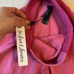 For Love & Lemons  NWT Dani Biker Shorts Bubblegum Rose XS Photo 2