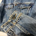 Hard Rock Cafe Vintage  Bangkok Save the Planet Blue Denim Jean Jacket Size Large Photo 8