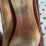 Marc Fisher Platform Peep Toe Heel Brown Patent Leather Dress Shoe Size 6.5 Photo 12