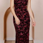 Reverly Burnout velvet burgundy Red Size 6 Photo 0