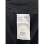 Seraphine Black Sleeveless‎ Ruched Side Seam Maternity Tank Dress Size 6 Photo 2