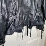 Harley Davidson Harley-Davidson® Women's Winsome Leather Biker Jacket, 97101-16VW Size Small Photo 9