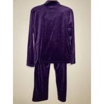 Rebecca Malone Velvet Track Suit S Purple Women’s 2 Piece Running Fairy Whimsy Photo 7