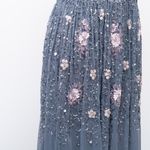 Adrianna Papell  Beaded Mesh Shirred Gown Photo 9