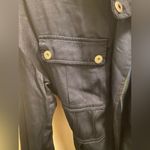 Marrakech Ellis Silky Satin Utility Jacket In Sapphire Blue Size XS Photo 5