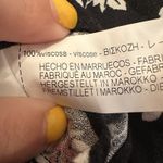 ZARA  Trafaluc Womens Size Large‎ Black Floral Long Sleeve Crop Top NWT Photo 5