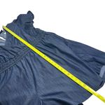 Lane Bryant  Chambray Flutter-Sleeve Smocked-Waist Romper Photo 9