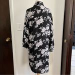 Spiritual Gangster Maya Floral Kimono Black Purple Gray Flower Open Robe OS Photo 2