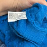 NWT Lego x Target Women's Blue Textured Polka Dot Sweater Blouse Top Sz M Size M Photo 8