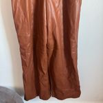 Hutch Anthropologie  Faux-Leather Utility Jumpsuit Size: S Photo 8