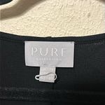 Pure Collection Black V Neck Long sleeve Dress‎ with Pockets Size 8/10 Photo 5