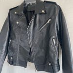 SheIn Snakeskin Leather Jacket Photo 5