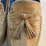 Dr. Shields Black Suede Flat Shoes, Women's Size 11 Tan Photo 7