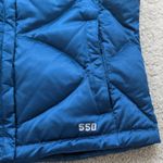The North Face 550 Blue Goose Down Puffer Vest - S Photo 2