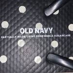 Old Navy  black with white polka dots woman’s thong sandals Photo 4