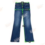 Eddie Bauer  Truly Straight Boot Cut Mid Rise Medium Wash Jeans Size 10 Photo 5