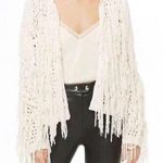 Forever 21 Chenille Fringe Cardigan Photo 0