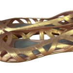 Melissa Jason Wu Pink Jelly Ballet Flats Size 7 Photo 0