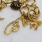 Source Unknown New Moon The Saga Crescent Moon Bella Gold Tone Charm Bracelet Like New Photo 1