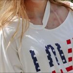 Vine & Love Patriotic “LOVE” Graphic Tee‎ Photo 9