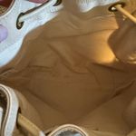 J.Crew Pink Leather Bucket Bag Tassel Enclosure crossbody Photo 7