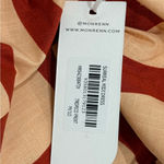 Mon Renn Surreal Midi Dress Tropico Print Red Medium Drop Waist Cotton Vacation Photo 8