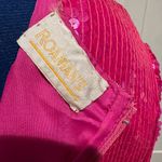 Vintage Roaman's Hot Pink Beaded Sequin Dress Size 10 Photo 6