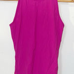 Lululemon base page Racerback hot pink ribbed high neck tank top Photo 0