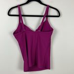 Athleta Twist Up Tankini Swim Top Women’s Size 34B/C Fuchsia Pink Underwire Photo 6