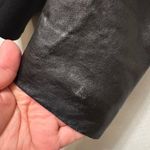 Milly  100% Lambskin Leather Sleeve,Black Jacket,Shell 80% Wool 20%Polyamide Photo 8