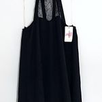 Black Halter Lace Strappy Swing Party Formal Date Night Dress Photo 0