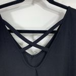 Harlow & Rose Top Black Knit Bohemian Gypsy Women's Size Large Photo 6