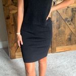 St. John  black knit two piece skirt and top set! Photo 5