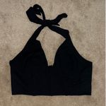 Forever 21 Black Halter Crop Top Photo 0