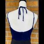 Maria BIANCA NERO Cocktail Gemstones Party Dress Blue Size M Photo 7