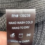 Pomander Place Women's Black Ainsley Ribbed Knit Sweater Dress XL Photo 7