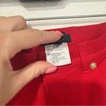 Escada Red Straight Leg Jeans 34/XS Photo 3