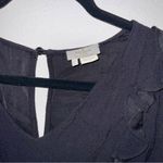 Kate Spade  Sleeveless Blouse With Ruffle Detail Size 2 Photo 2