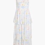 Hill House NWT  Elise Nap Dress in Celestial Multi, Small Photo 2