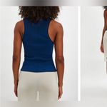 Free People NWT  We The Free Summer Tank - navy combo - medium Photo 3