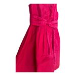 Banana Republic  Mad Men Barbie Pink Silk Sleeveless Dress Taffeta size 2 Photo 4