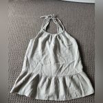 Xhilaration 💋 Target Sage Green Gauze Cotton Tie Strap Swim Cover Up Dress Medium Photo 1