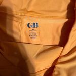 Gianni Bini  Orange Pleated Skirt Photo 3