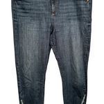 Loft  Modern Skinny Slanted Raw Edge Jeans 14 Photo 0