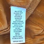 a.n.a Brown Long Sleeve Tie Front Blouse small Photo 4