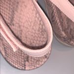 Vionic NWOT  Tala Pink Snake Print Foam Velcro Slingback T Sandals 8 Sporty Photo 4