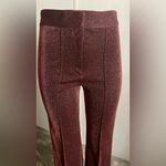 H&M Shimmering Brown Flare Pants Photo 8