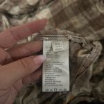 Urban Outfitters Brown Plaid Peasant Linen Skirt Size XS Photo 6