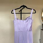 House Of CB  S A-C‎ 'Breeze' Orchid Satin Corset Maxi Dress NWOT Photo 9